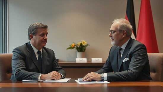 Scholz Holds Historic Call with Transitional President, Vows German Support for Rebuilding the War-Torn Nation