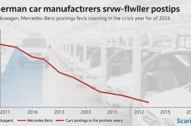 German Car Makers Slashed Jobs in Crisis Year 2024
