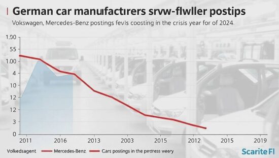 German Car Makers Slashed Jobs in Crisis Year 2024