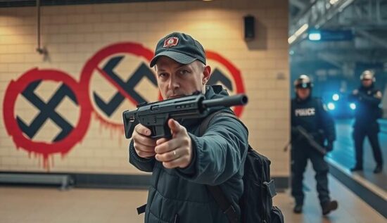 Cop's Quick Draw Saves Day, But What's Behind the Mysterious Swastika Scrawl?