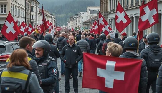 Left vs Right in Bitter Clash of the Extremes