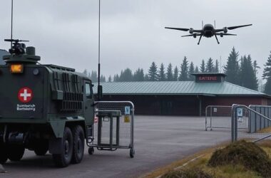 German Military on High Alert as Spy Drones Spotted at Strategic Airbase