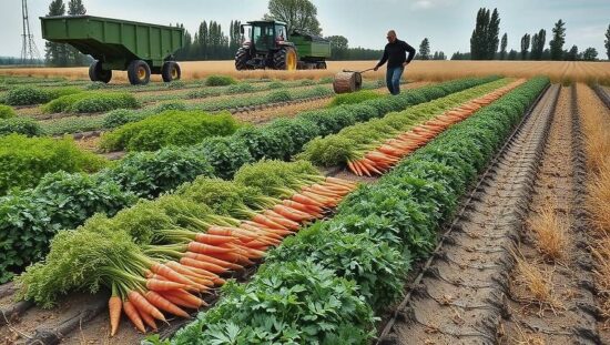 VEGETABLE REVOLUTION: Germany's 2024 Harvest Smashes Records, Organic Farming on the Rise!