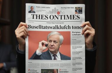 FDP Chief Slams 'Coarse Tone' in German Election Campaign