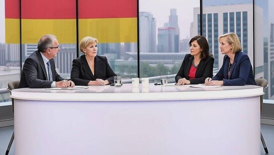 Explosive Moments in the ZDF Election Arena!