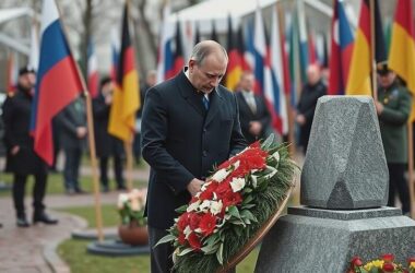 Diplomats Unite in Bittersweet Tribute to Soviet Liberators