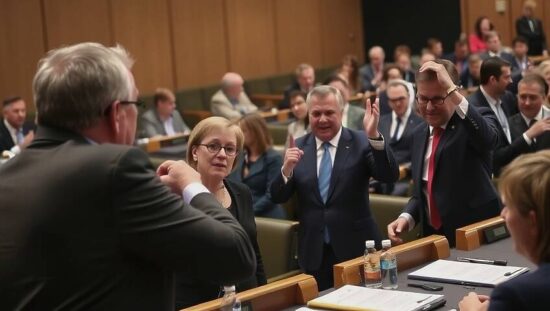 German Leaders Unleash Fury in Parliament Brawl Before Polls!