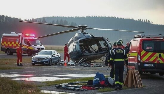 Helicopter Crash in Bavaria Kills Two, Mystery Surrounds Catastrophic Accident