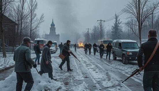 Shocking Videos Reveal Brutal Confrontation Between Russia and Ukraine