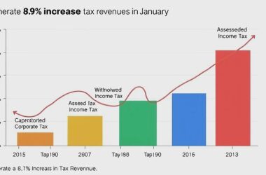Taxman's Bonanza: January Sees Unprecedented 8.9% Spike in Revenues!