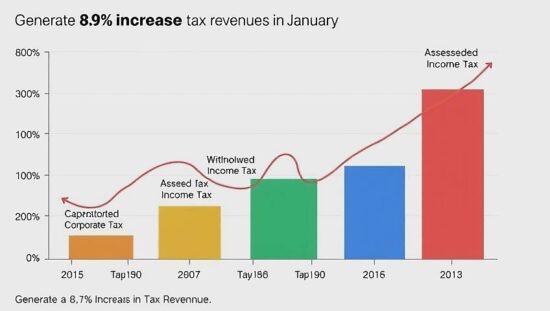 Taxman's Bonanza: January Sees Unprecedented 8.9% Spike in Revenues!