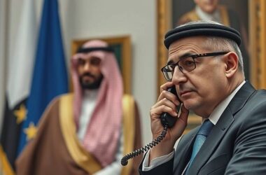 BREAKING: Germany's Scholz in Secret Talks with Qatar's Emir to Save Middle East from Chaos!