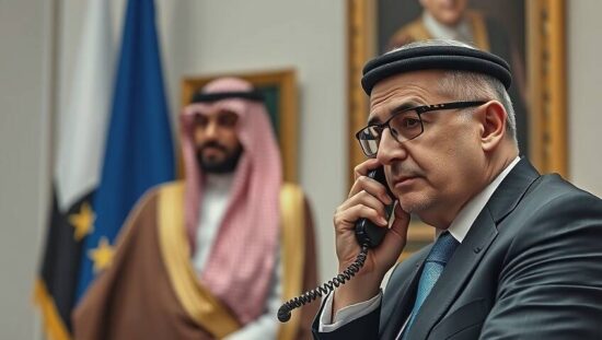 BREAKING: Germany's Scholz in Secret Talks with Qatar's Emir to Save Middle East from Chaos!