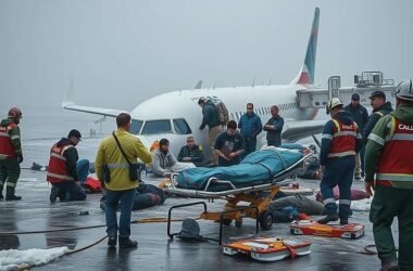 Toronto Crash: 8 Injured, 1 Critical After Plane Lands on its Back