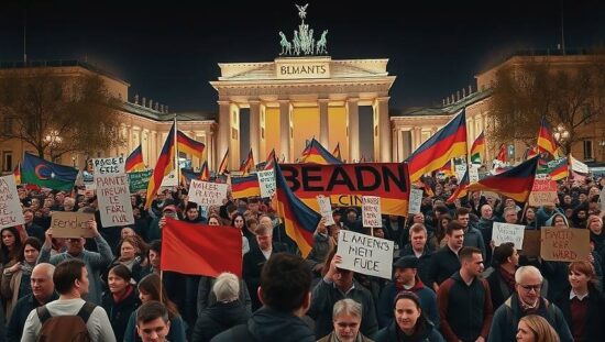 BREAKING: TENS OF THOUSANDS RISE UP AGAINST CDU in Berlin's Biggest Protest Yet!