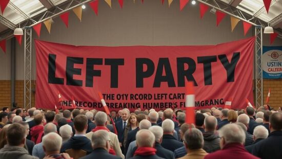 Leftist Surge: German Linke's Membership Soars to Record High!