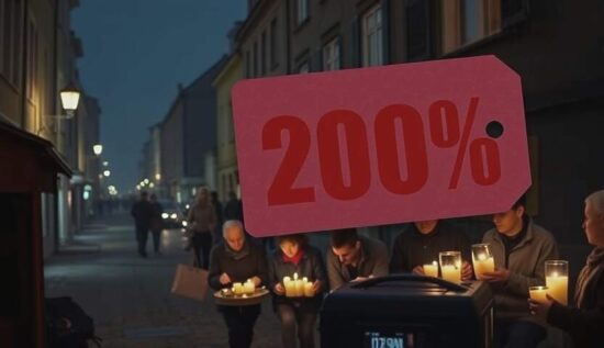 BALTIC FROST: 'Freedom' Comes at a Steep Price as Candles Replace Electricity in the Dark