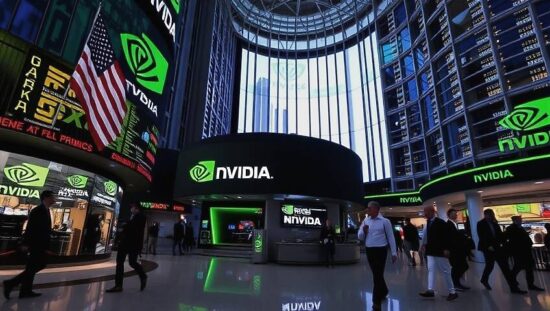 Nvidia's Stock Soars as US Markets Rebound