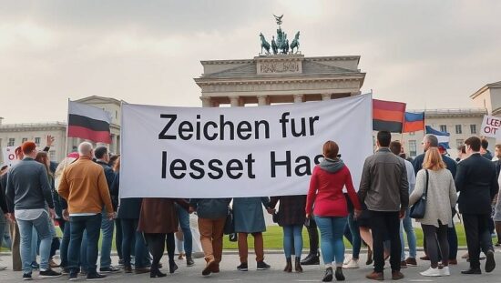 Scholz ruft zu Zeichen der Toleranz