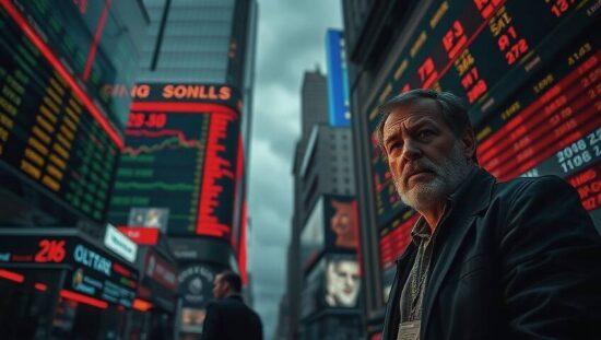 Market Mayhem: Wall Street in Free Fall as Pessimism Spreads