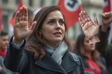 Peace Activist's 'Misunderstood' Gesture Lands Her in Court