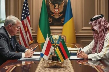 BOMBSHELL MEETING: US, Ukraine and Saudi Arabia Unite to End the War?
