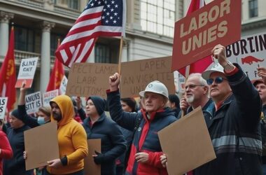 STRIKE FURY: DGB President Unleashes Ultimatum as Wage Negotiations Reach Boiling Point!