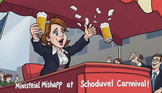 SPD's Daniela Behrens Narrowly Escapes 'Beer Battle' at Braunschweig's Schoduvel Carnival!