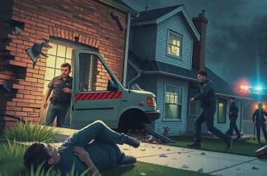 Mini Car of Mayhem Leaves Trail of Destruction and Eight Injured!