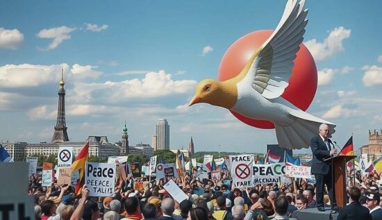 Global Fears of Nuclear War Erupt in German Streets