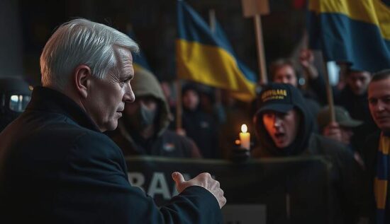 Mike Pence's Family in Fear as Pro-Ukraine Mob Targets Him!