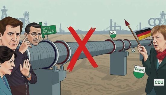 German CDU Eyes Russian Gas Pipeline Detour Through America?