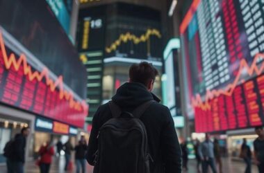 Stock markets rise despite falling consumer confidence.