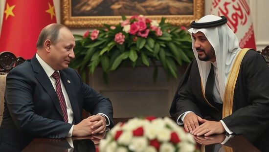 Putin and Qatar's Emir Discuss Syria, Gaza and Bilateral Cooperation