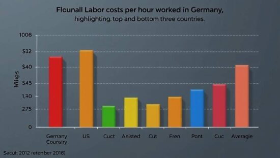 Germany's labor costs soar to seventh-highest in EU, outpacing EU average by 30%