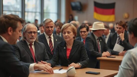 SPD Members Approve Coalition Deal with Union in Overwhelming Victory