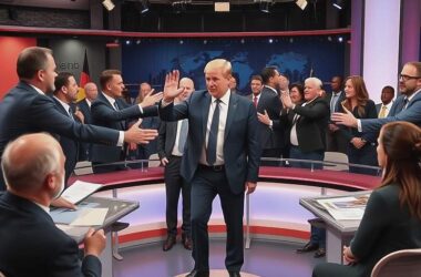 Moderator Gets Verbal Attack During Migration Show on ARD