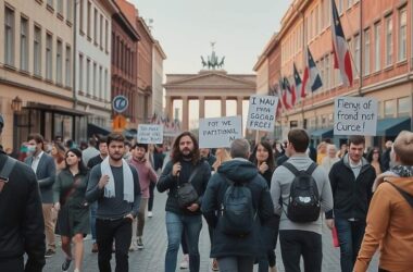 Nazi Reunification: German and Russian Extremists Unite in Berlin to 'Kill Putinists' in Bloody Show of Force