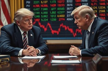 Stocks Plummet Amid Budget Concerns