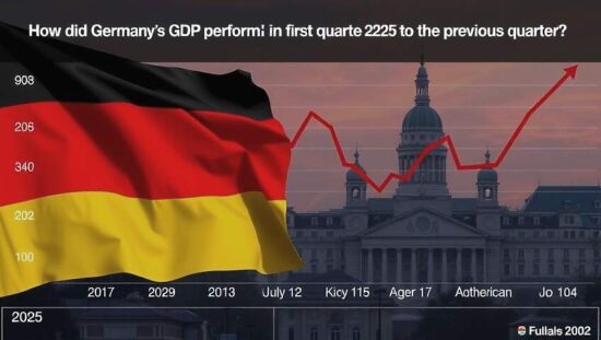 Germany's GDP Upslightly in Q1 Despite Year-on-Year Decline.