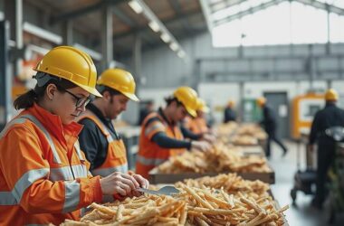 Highest Proportion in Hospitality, Arts and Retail