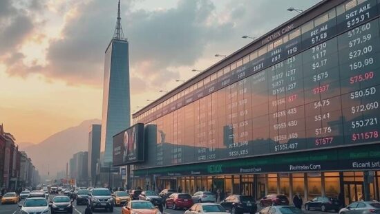 Stock markets soar despite signs of weaker economy