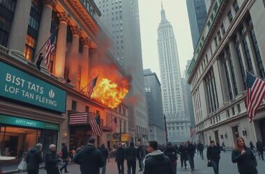 Stock Markets Plummet, Trump Slams Central Bank Chief as 'Loser'