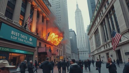 Stock Markets Plummet, Trump Slams Central Bank Chief as 'Loser'