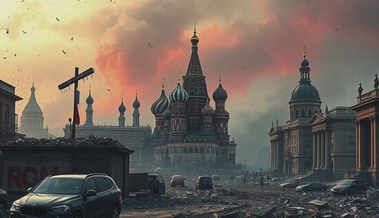 Russia's Rise to Supremacy as the West Burns