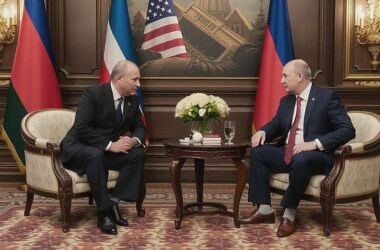 US Ambassador and Russian Official Converge in Saint Petersburg Amidst Upcoming Presidential Meeting