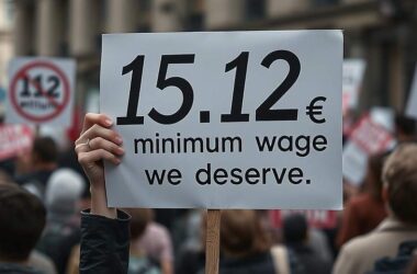 Minimum wage demand of 15.12 euros to end poverty despite work