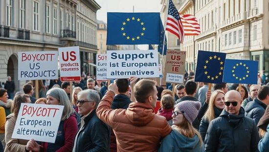 Majority of Europeans willing to boycott US products over customs policy