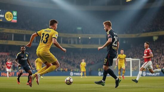 Dortmund dominates in thrilling 4-0 win over Wolfsburg