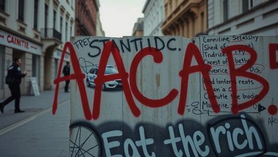 'All Cops Are Bastards' Row Rocks Berlin!